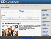 Tablet Screenshot of mozi-dvd.hu